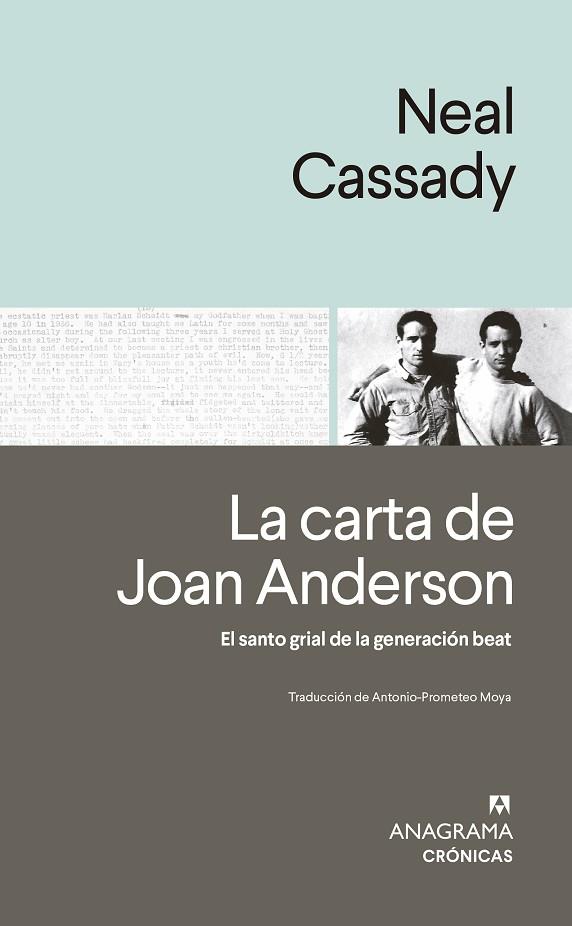 LA CARTA DE JOAN ANDERSON | 9788433921598 | CASSADY, NEAL | Llibres Parcir | Llibreria Parcir | Llibreria online de Manresa | Comprar llibres en català i castellà online