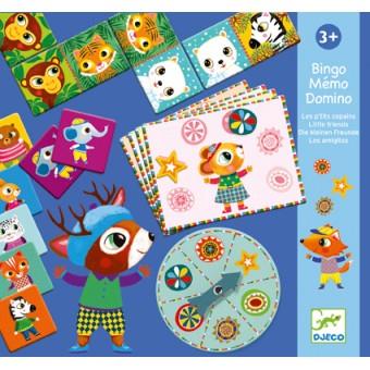 BINGO MEMO DOMINO : LOS AMIGUITOS | 3070900081314 | Llibres Parcir | Llibreria Parcir | Llibreria online de Manresa | Comprar llibres en català i castellà online