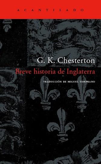 BREVE HISTORIA DE INGLATERRA | 9788496136939 | CHESTERTON | Llibres Parcir | Llibreria Parcir | Llibreria online de Manresa | Comprar llibres en català i castellà online