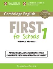 CAMBRIDGE ENGLISH: FIRST (FCE) FOR SCHOOLS 1 (2015 EXAM) STUDENT'S BOOK PACK (ST | 9781107672093 | CAMBRIDGE | Llibres Parcir | Llibreria Parcir | Llibreria online de Manresa | Comprar llibres en català i castellà online