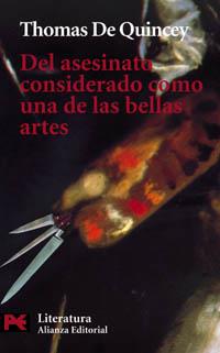 DEL ASESINATO CONSIDERADO COMO UNA DE LAS BELLAS ARTE | 9788420637402 | THOMAS DE QUINCEY | Llibres Parcir | Llibreria Parcir | Llibreria online de Manresa | Comprar llibres en català i castellà online