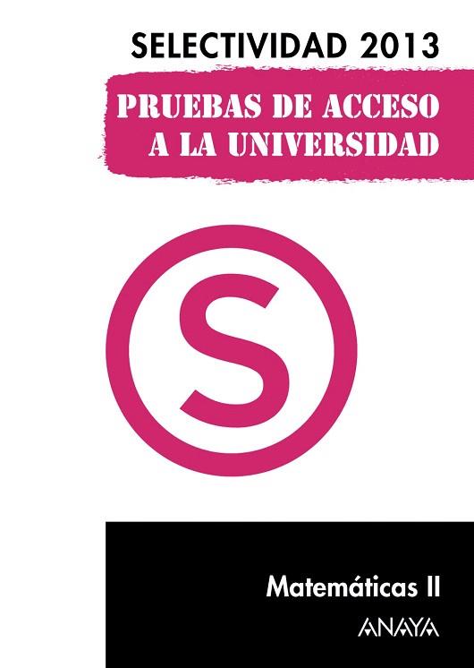 MATEMÁTICAS II. SELECTIVIDAD 2013. | 9788467845143 | BUSTO CABALLERO, ANA ISABEL | Llibres Parcir | Llibreria Parcir | Llibreria online de Manresa | Comprar llibres en català i castellà online