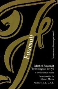 TECNOLOGIAS DEL YO | 9788475095585 | FOUCAULT | Llibres Parcir | Llibreria Parcir | Llibreria online de Manresa | Comprar llibres en català i castellà online