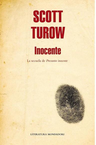 INOCENTE tela | 9788439723196 | TUROW SCOTT | Llibres Parcir | Llibreria Parcir | Llibreria online de Manresa | Comprar llibres en català i castellà online