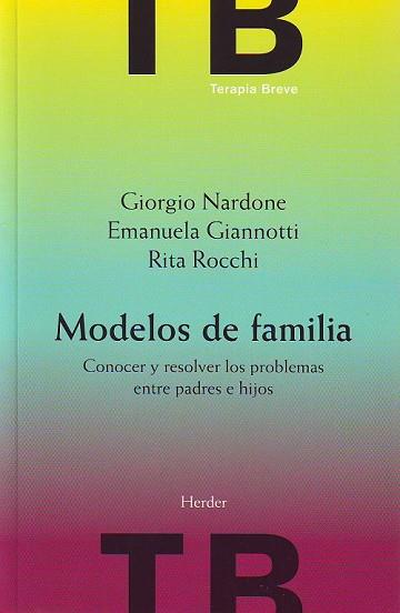 MODELOS DE FAMILIA | 9788425423321 | NARDONE | Llibres Parcir | Llibreria Parcir | Llibreria online de Manresa | Comprar llibres en català i castellà online