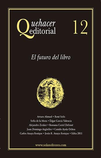 QUEHACER EDITORIAL 12 | PODI28018 | ZENKER  ALEJANDRO | Llibres Parcir | Librería Parcir | Librería online de Manresa | Comprar libros en catalán y castellano online