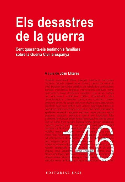 ELS DESASTRES DE LA GUERRA. CENT QUARANTA-SIS TESTIMONIS FAMILIARS SOBRE LA GUER | 9788419007056 | Llibres Parcir | Llibreria Parcir | Llibreria online de Manresa | Comprar llibres en català i castellà online