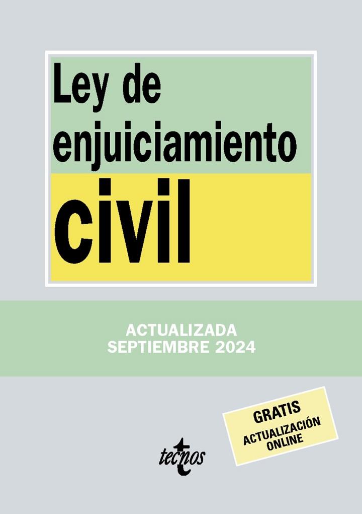 LEY DE ENJUICIAMIENTO CIVIL | 9788430991082 | EDITORIAL TECNOS | Llibres Parcir | Llibreria Parcir | Llibreria online de Manresa | Comprar llibres en català i castellà online