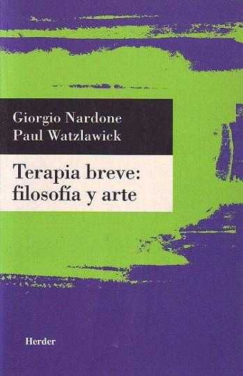 TERAPIA BREVE FILOSOFIA DEL ARTE | 9788425420849 | NARDONE | Llibres Parcir | Llibreria Parcir | Llibreria online de Manresa | Comprar llibres en català i castellà online