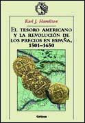 EL TESORO AMERICANO Y LA REVOLUCION DE LOS PRECIOS ESPAÐA | 9788484321262 | EARL J, HAMILTON | Llibres Parcir | Llibreria Parcir | Llibreria online de Manresa | Comprar llibres en català i castellà online