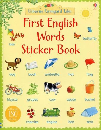 FIRST WORDS STICKER BOOK | 9781409586838 | AA.VV. | Llibres Parcir | Llibreria Parcir | Llibreria online de Manresa | Comprar llibres en català i castellà online