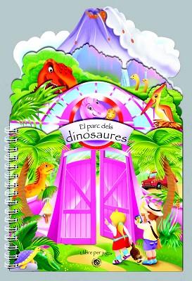 EL PARC DELS DINOSAURES (LLIBRE JOC) | 9788490943472 | LLIBRE PERFIL VOLCÀ TROQUELAT AMB ESPIRAL EXTERIOR | Llibres Parcir | Llibreria Parcir | Llibreria online de Manresa | Comprar llibres en català i castellà online