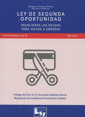 LEY DE SEGUNDA OPORTUNIDAD. DEJAR ATRAS DEUDAS PARA VOLVER A EMPEZAR | 9788494236990 | VIVERO,CARMEN DE | Llibres Parcir | Llibreria Parcir | Llibreria online de Manresa | Comprar llibres en català i castellà online