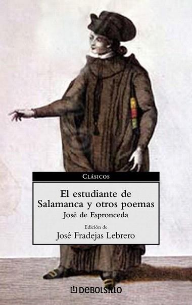 ESTUDIANTE SALAMANCA -DEBOLSILLO | 9788497590686 | ESPRONCEDA | Llibres Parcir | Librería Parcir | Librería online de Manresa | Comprar libros en catalán y castellano online