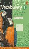 VOCABULARY 1 GAMES AND ACTIVITIES NEW EDITION | 9780582465664 | AA.VV. | Llibres Parcir | Llibreria Parcir | Llibreria online de Manresa | Comprar llibres en català i castellà online