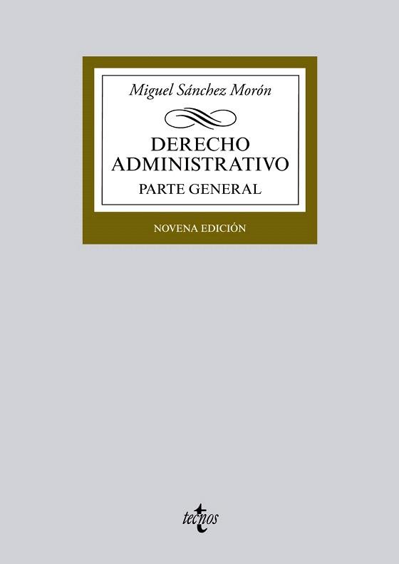 DERECHO ADMINISTRATIVO | 9788430959440 | SÁNCHEZ MORÓN, MIGUEL | Llibres Parcir | Llibreria Parcir | Llibreria online de Manresa | Comprar llibres en català i castellà online