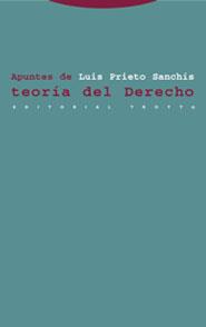 APUNTES DE TEORÍA DEL DERECHO | 9788481647761 | PRIETO SANCHÍS, LUIS | Llibres Parcir | Llibreria Parcir | Llibreria online de Manresa | Comprar llibres en català i castellà online