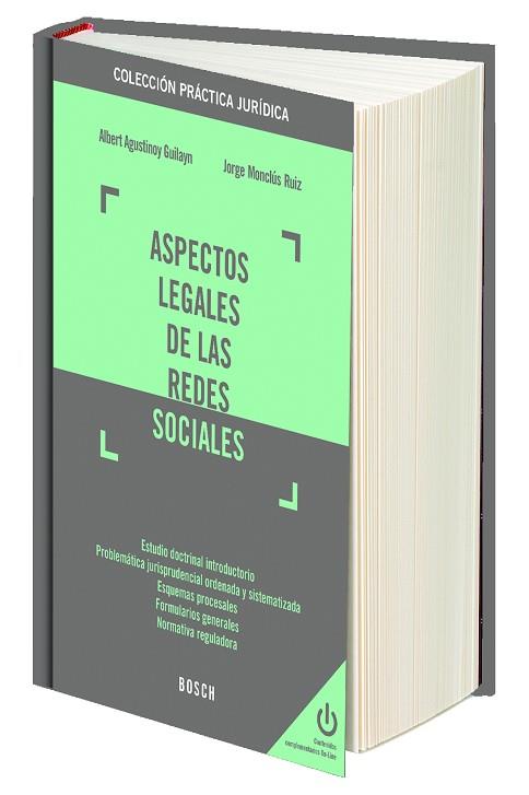 ASPECTOS LEGALES DE LAS REDES SOCIALES | 9788490901052 | AGUSTINOY GUILAYN, ALBERT/MONCLÚS RUIZ, JORGE | Llibres Parcir | Llibreria Parcir | Llibreria online de Manresa | Comprar llibres en català i castellà online