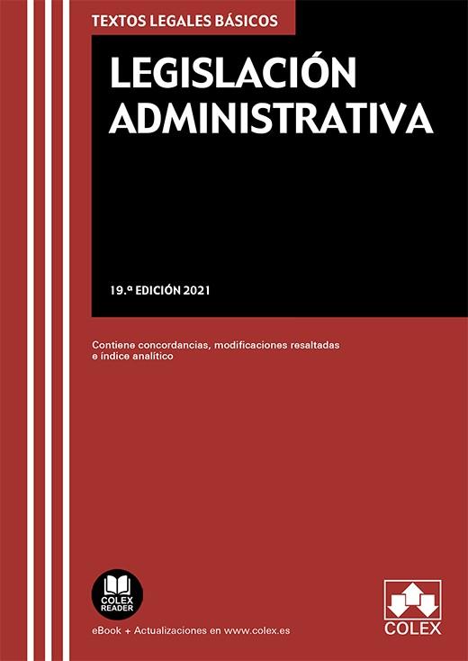 LEGISLACIÓN ADMINISTRATIVA | 9788413591735 | EDITORIAL COLEX S.L. | Llibres Parcir | Llibreria Parcir | Llibreria online de Manresa | Comprar llibres en català i castellà online