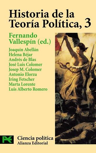 HISTORIA DE LA TEORÍA POLÍTICA, 3 | 9788420673066 | VALLESPIN, FERNANDO | Llibres Parcir | Llibreria Parcir | Llibreria online de Manresa | Comprar llibres en català i castellà online