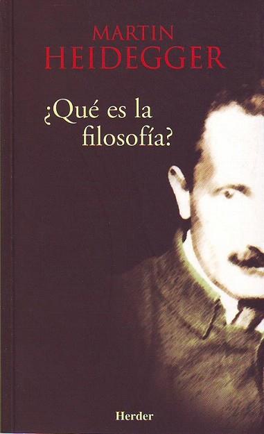 QUE ES LA FILOSOFIA | 9788425423123 | HEIDEGGER | Llibres Parcir | Llibreria Parcir | Llibreria online de Manresa | Comprar llibres en català i castellà online