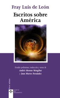 ESCRITOS SOBRE AMERICA | 9788430950492 | FRAY LUIS DE LEON | Llibres Parcir | Llibreria Parcir | Llibreria online de Manresa | Comprar llibres en català i castellà online