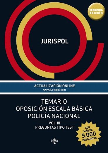 TEMARIO OPOSICIÓN ESCALA BÁSICA POLICÍA NACIONAL | 9788430965380 | JURISPOL | Llibres Parcir | Llibreria Parcir | Llibreria online de Manresa | Comprar llibres en català i castellà online