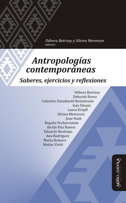 ANTROPOLOGÍAS CONTEMPORÁNEAS. . SABERES, EJERCICIOS Y REFLEXIONES | PODI126042 | MERENSON  SILVINA/BETRISEY  DÉBORA | Llibres Parcir | Llibreria Parcir | Llibreria online de Manresa | Comprar llibres en català i castellà online