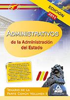 ADMINISTRATIVOS DE LA ADMINISTRACION DEL ESTADO VOL 2 | 9788467660722 | Llibres Parcir | Llibreria Parcir | Llibreria online de Manresa | Comprar llibres en català i castellà online