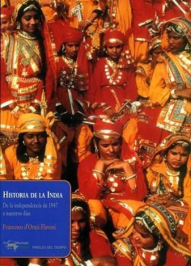 HISTORIA DE LA INDIA | 9788477742364 | ORAZI FLAVONI | Llibres Parcir | Librería Parcir | Librería online de Manresa | Comprar libros en catalán y castellano online