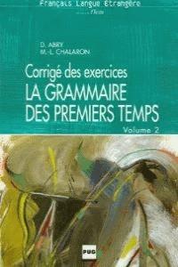 GRAMMAIRE P TEMPS 2 CORRIGES | 9782706108709 | ABRY, D./CHALARON, M.-L. | Llibres Parcir | Llibreria Parcir | Llibreria online de Manresa | Comprar llibres en català i castellà online