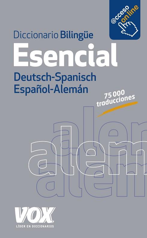 DICCIONARIO ESENCIAL ALEMÁN-ESPAÑOL/DEUTSCH-SPANISCH | 9788499742014 | LAROUSSE EDITORIAL | Llibres Parcir | Llibreria Parcir | Llibreria online de Manresa | Comprar llibres en català i castellà online