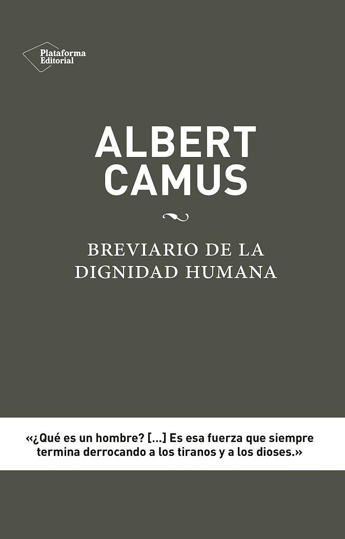 ALBERT CAMUS: BREVIARIO DE LA DIGNIDAD HUMANA | 9788416620012 | JULIBERT ELISEN | Llibres Parcir | Llibreria Parcir | Llibreria online de Manresa | Comprar llibres en català i castellà online