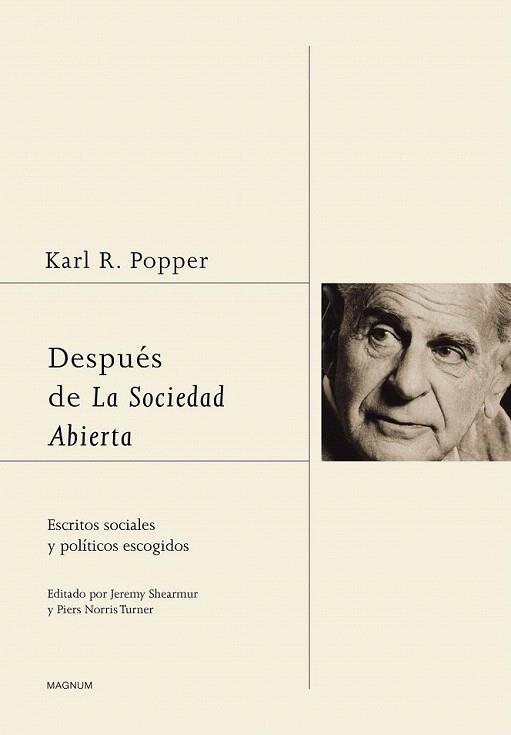 DESPUES DE LA SOCIEDAD ABIERTA | 9788449323584 | KARL R POPPER | Llibres Parcir | Llibreria Parcir | Llibreria online de Manresa | Comprar llibres en català i castellà online