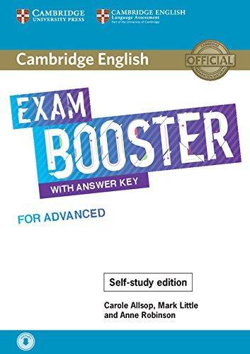 CAMBRIDGE ENGLISH EXAM. BOOSTER WITH ANSWER KEY FOR ADVANCED SELF STUDY EDITION | 9781108564670 | CHAPMAN, CAROLINE | Llibres Parcir | Llibreria Parcir | Llibreria online de Manresa | Comprar llibres en català i castellà online