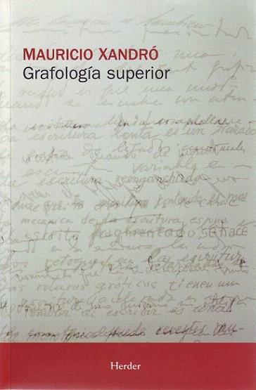 GRAFOLOGIA SUPERIOR | 9788425410819 | XANDRO | Llibres Parcir | Llibreria Parcir | Llibreria online de Manresa | Comprar llibres en català i castellà online