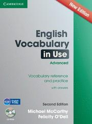 ENGLISH VOCABULARY IN USE ADVANCED WITH ANSWERS WITH CD-ROM SECOND EDITION | 9781107637764 | MCCARTHY, MICHAEL/O'DELL, FELICITY | Llibres Parcir | Llibreria Parcir | Llibreria online de Manresa | Comprar llibres en català i castellà online