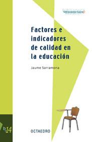 FACTORES E INDICADORES DE CALIDAD EN LA EDUCACION | 9788480636889 | SARRAMONA JAUME | Llibres Parcir | Llibreria Parcir | Llibreria online de Manresa | Comprar llibres en català i castellà online