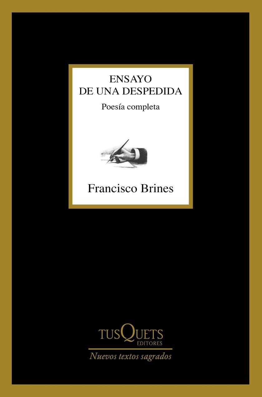 ENSAYO DE UNA DESPEDIDA | 9788490669167 | BRINES, FRANCISCO | Llibres Parcir | Llibreria Parcir | Llibreria online de Manresa | Comprar llibres en català i castellà online