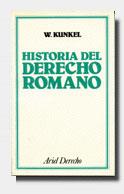 HISTORIA DEL DERECHO ROMANO | 9788434416314 | KUNKEL | Llibres Parcir | Llibreria Parcir | Llibreria online de Manresa | Comprar llibres en català i castellà online