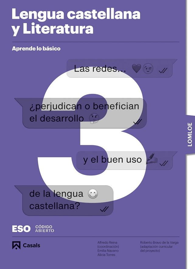 APRENDE LO BÁSICO. LENGUA CASTELLANA Y LITERATURA 3 ESO. LOMLOE | 9788421882177 | VV.AA. | Llibres Parcir | Llibreria Parcir | Llibreria online de Manresa | Comprar llibres en català i castellà online