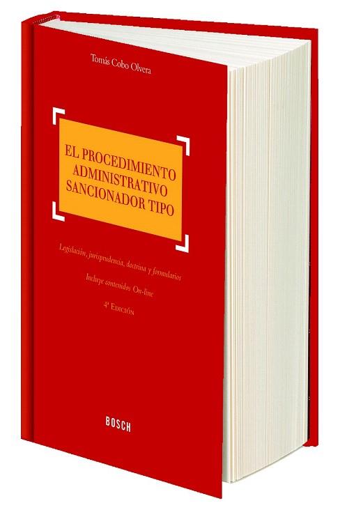 EL PROCEDIMIENTO ADMINISTRATIVO SANCIONADOR TIPO (4.ª EDICIÓN) | 9788416018468 | COBO OLVERA, TOMÁS | Llibres Parcir | Llibreria Parcir | Llibreria online de Manresa | Comprar llibres en català i castellà online