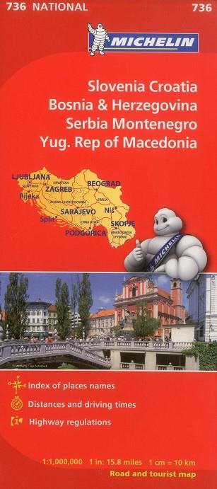 MAPA NATIONAL MAPA NACIONAL ESLOVENIA, CROACIA, BOSNIA Y HERZEGO | 9782067171947 | AA.VV. | Llibres Parcir | Llibreria Parcir | Llibreria online de Manresa | Comprar llibres en català i castellà online