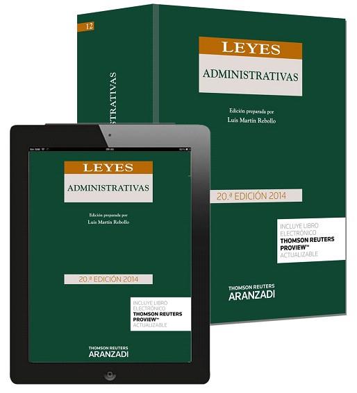 LEYES ADMINISTRATIVAS (PAPEL + E-BOOK) | 9788490595367 | MARTÍN REBOLLO, LUIS | Llibres Parcir | Llibreria Parcir | Llibreria online de Manresa | Comprar llibres en català i castellà online