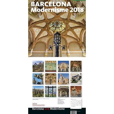 CALENDARI 2018 MODERNISME - GRAN | 8424455180087 | Llibres Parcir | Llibreria Parcir | Llibreria online de Manresa | Comprar llibres en català i castellà online