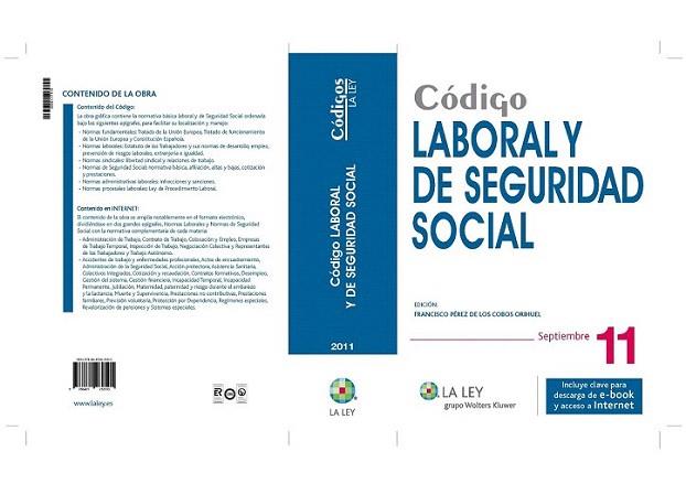 CODIGO LABORAL Y SEGURIDAD SOCIAL SEPT 2011 | 9788481269505 | Llibres Parcir | Llibreria Parcir | Llibreria online de Manresa | Comprar llibres en català i castellà online