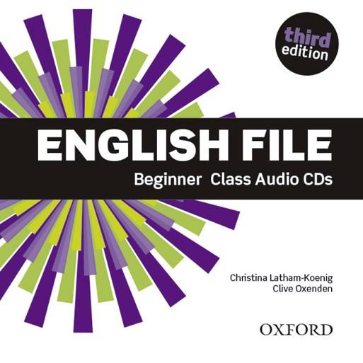 ENGLISH FILE 3RD EDITION BEGINNER CLASS AUDIO CD | 9780194501965 | Llibres Parcir | Llibreria Parcir | Llibreria online de Manresa | Comprar llibres en català i castellà online