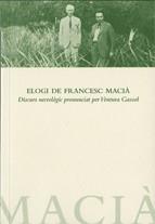 ELOGI DE FRANCESC MACIÀ. DISCURS NECROLÒGIC PRONUNCIAT PER VENTURA GASSOL | 9788439379072 | GASSOL , VENTURA | Llibres Parcir | Llibreria Parcir | Llibreria online de Manresa | Comprar llibres en català i castellà online