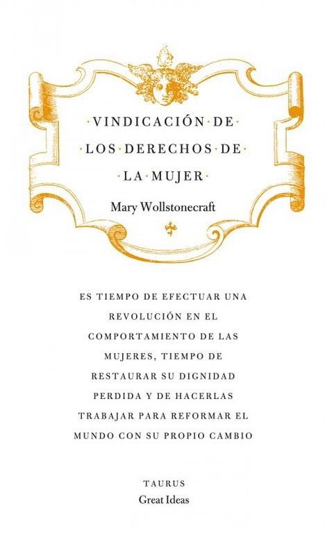 VINDICACIÓN DE LOS DERECHOS DE LA MUJER (GREAT IDEAS) | 9788430601196 | WOLLSTONECRAFT,MARY | Llibres Parcir | Llibreria Parcir | Llibreria online de Manresa | Comprar llibres en català i castellà online