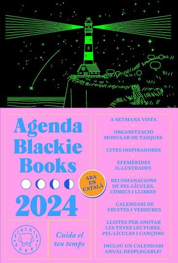 AGENDA BLACKIE BOOKS 2024 | 9788419654366 | Llibres Parcir | Llibreria Parcir | Llibreria online de Manresa | Comprar llibres en català i castellà online